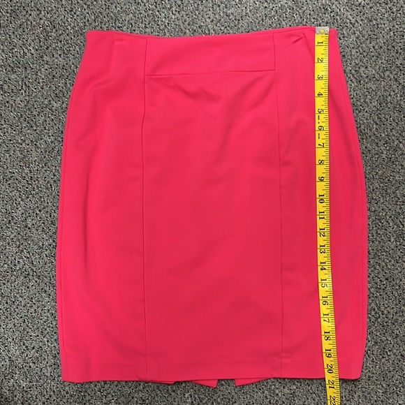GRACE ELEMENTS | Raspberry stretch ponte pencil skirt - Picture 6 of 8